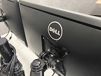 Dell p2214 - 22" monitoren met dubbele monitorarm - dp, dvi, vga, usb - afbeelding 6 van  10