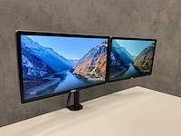 Dell p2214 - 22" monitoren met dubbele monitorarm - dp, dvi, vga, usb - afbeelding 3 van  10