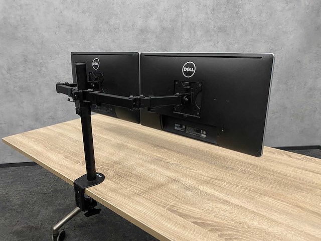 Dell p2314hc - 23" monitoren met monitorarm - dp, vga, dvi - afbeelding 10 van  17