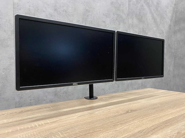 Dell p2314hc - 23" monitoren met monitorarm - dp, vga, dvi - afbeelding 12 van  17