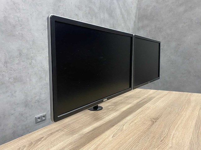 Dell p2314hc - 23" monitoren met monitorarm - dp, vga, dvi - afbeelding 15 van  17