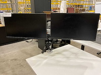 Dell p2317h monitoren op 1 arm (2x) - afbeelding 1 van  8