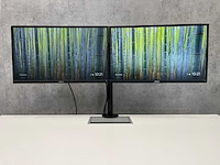 Dell p2417 - 24" monitoren met dubbele monitorarm - hdmi, dp, vga - afbeelding 11 van  18