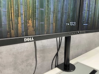 Dell p2417 - 24" monitoren met dubbele monitorarm - hdmi, dp, vga - afbeelding 13 van  20