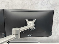 Dell p2417h - 2x monitor op dubbele monitorarm - hdmi/dp/vga - afbeelding 16 van  17