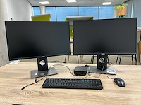 Dell p2417hc monitor (2x) - afbeelding 1 van  7