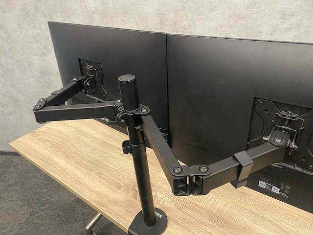 Dell p2419h - 24" monitoren met monitorarm - dp, hdmi, vga - afbeelding 9 van  18