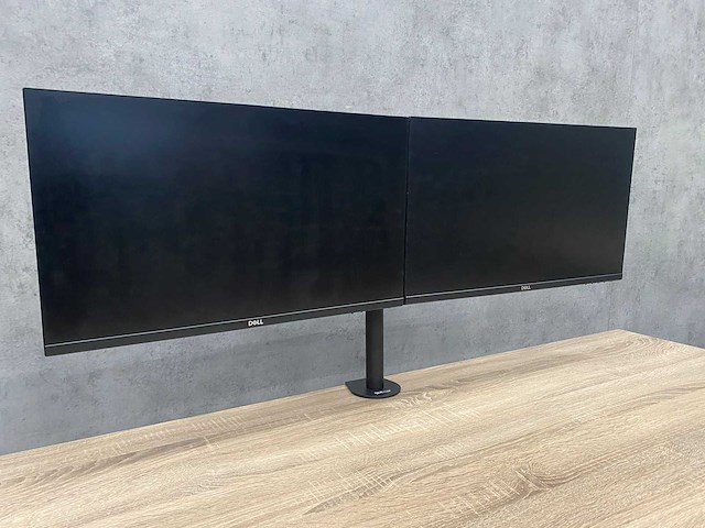 Dell p2419h - 24" monitoren met monitorarm - dp, hdmi, vga - afbeelding 1 van  18