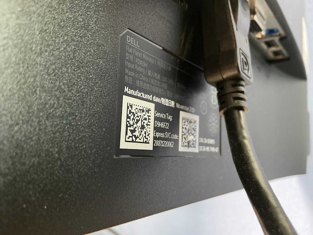 Dell p2419h monitor met dockingstation (8x) - afbeelding 10 van  15