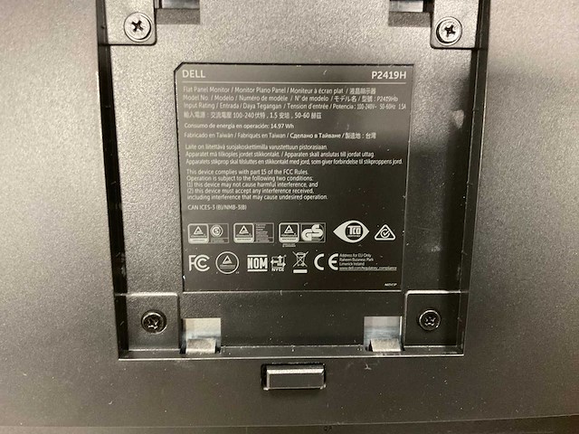 Dell p2419h monitor - afbeelding 3 van  5
