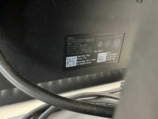 Dell p2419h/p2317h monitor (3x) - afbeelding 5 van  5