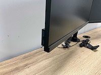 Dell p2421 monitor op monitorsteun (2x) - afbeelding 3 van  4