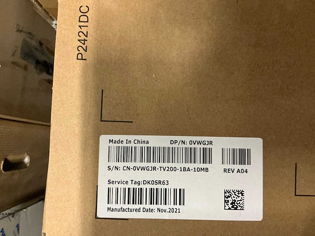 Dell p2421dc monitor - afbeelding 2 van  3