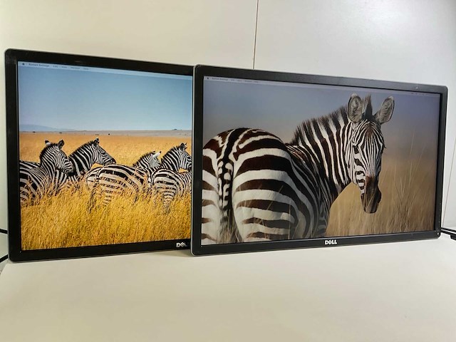 Dell (p2714hc) 27”, 1920x1080 (fhd) ips monitors (2x) - afbeelding 3 van  6