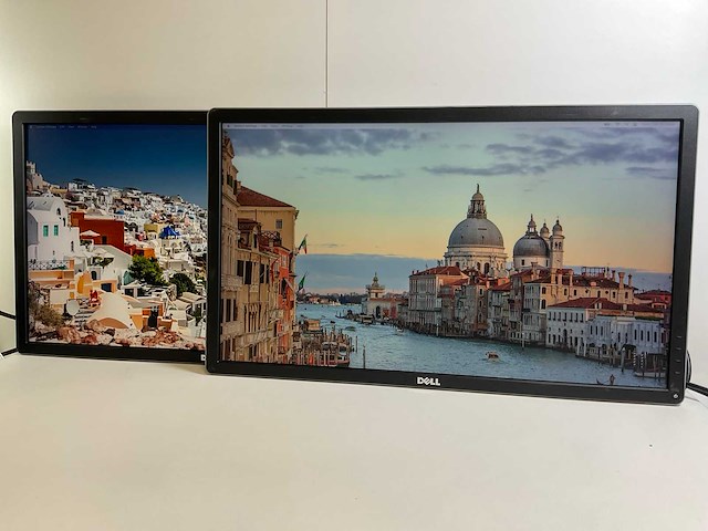 Dell (p2714hc) 27”, 1920x1080 (fhd) ips monitors (2x) - afbeelding 3 van  7
