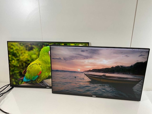 Dell (p2719h) 27”, 1920x1080 (fhd) ips monitors (2x) - afbeelding 1 van  12