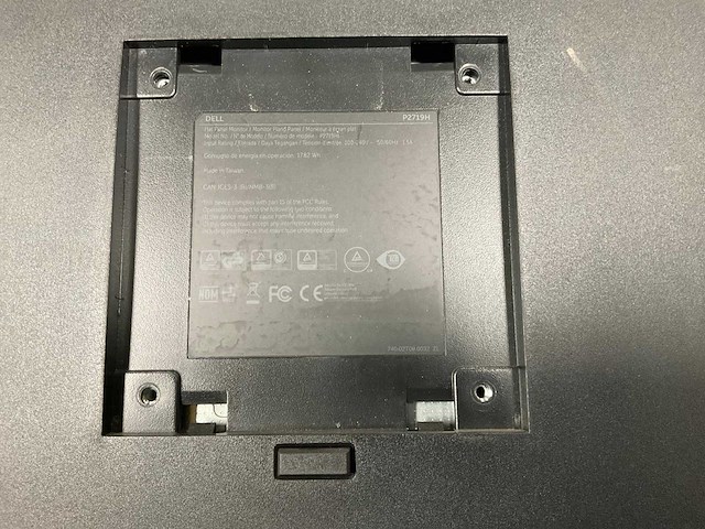 Dell p2719h monitor (2x) - afbeelding 4 van  5