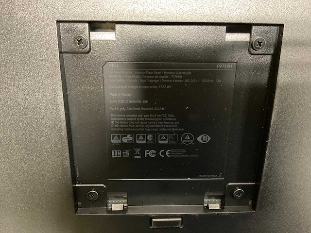 Dell p2719h monitor (2x) - afbeelding 3 van  3