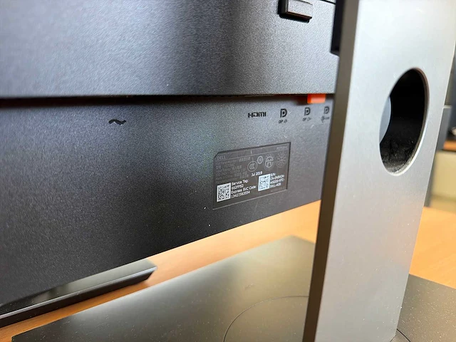Dell p2719hc monitor (2x) - afbeelding 4 van  4