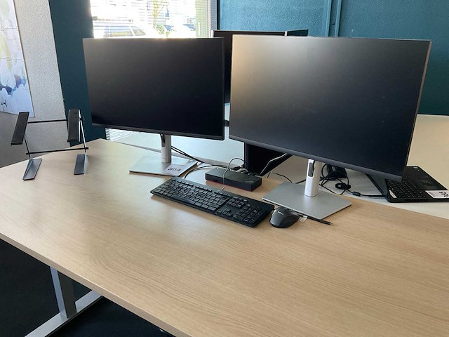 Dell p2722h monitor (2x) - afbeelding 1 van  9
