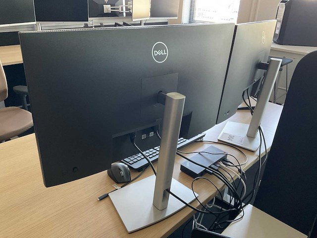Dell p2722h monitor (2x) - afbeelding 5 van  9