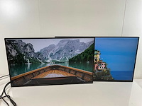 Dell (p2723de) 27”, 2560x1440 (qhd) ips monitors (2x) - afbeelding 1 van  9