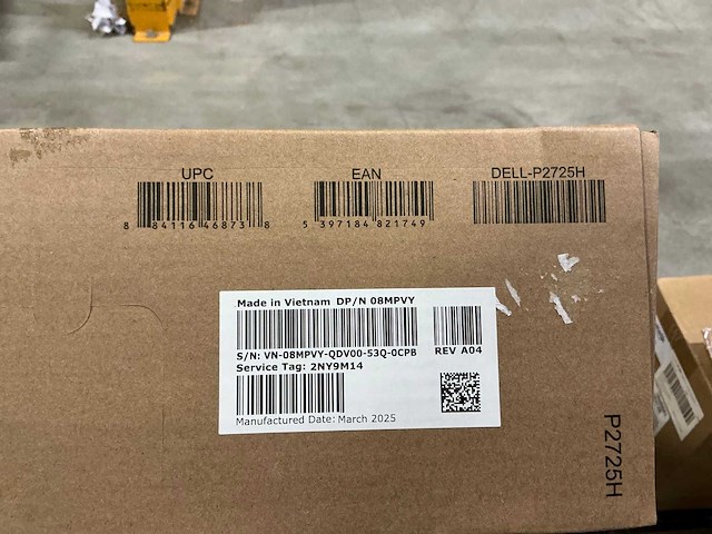 Dell p2725h monitor - afbeelding 3 van  3