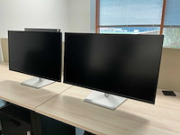 Dell p3221qe 32” monitor (2x) - afbeelding 2 van  4