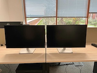 Dell p3221qe 32” monitor (2x) - afbeelding 3 van  4