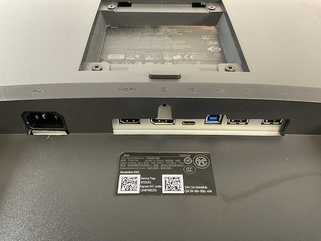 Dell (p3421w) 34”, 3440x1440 (uwqhd) ips curved monitor - afbeelding 4 van  6