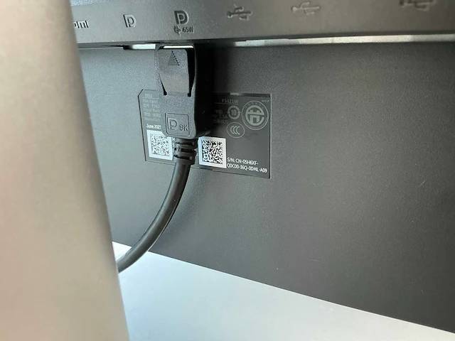 Dell p3421w monitor (2x) - afbeelding 3 van  4