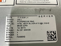 Dell poweredge r540 server - afbeelding 6 van  12