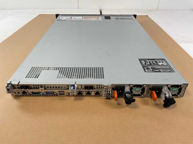 Dell (poweredge r630) - 2x xeon(r) e5-2660 v3, 192 gb ram (12x16gb), no hdd rackmount chassis - afbeelding 4 van  6