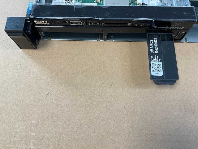 Dell (poweredge r630) - 2x xeon(r) e5-2660 v3, 192 gb ram (12x16gb), no hdd rackmount chassis - afbeelding 6 van  6