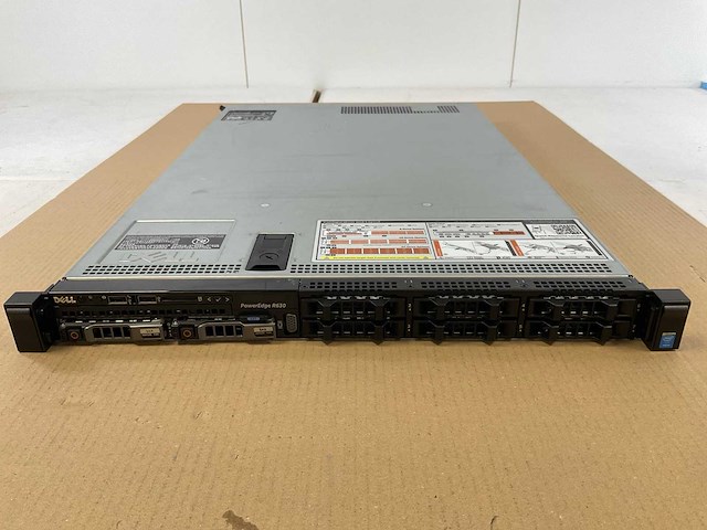 Dell (poweredge r630) - xeon(r) e5-2650 v3, 128 gb ram (8x16gb), 600 gb sas rack mount chassis - afbeelding 1 van  8