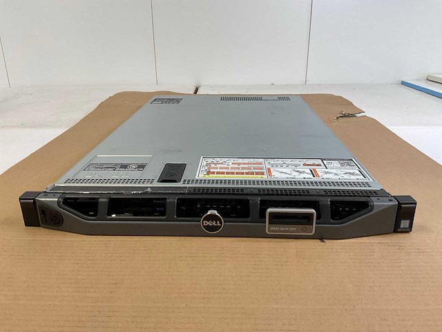 Dell poweredge r630, 2x xeon(r) e5-2640 v3, 128 gb ram(8x 16 gb), no hdd rack mount chassis - afbeelding 1 van  9