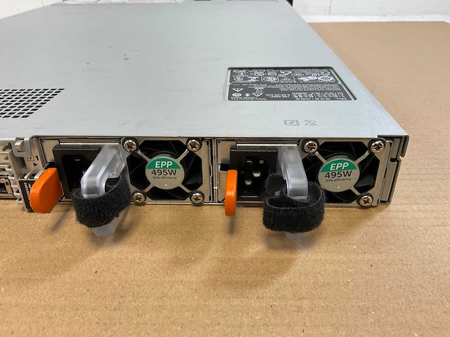 Dell poweredge r630, 2x xeon(r) e5-2660 v4, 256 gb ram(8x 32gb), no hdd rack mount chassis - afbeelding 4 van  5