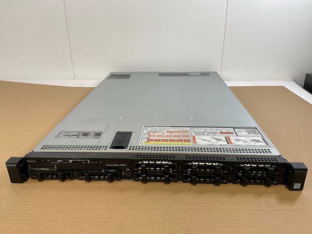 Dell poweredge r630, 2x xeon(r) e5-2660 v4, 256 gb ram(8x 32gb), no hdd rack mount chassis - afbeelding 1 van  4