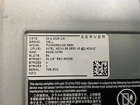 Dell poweredge r630 server (2x) - afbeelding 7 van  11
