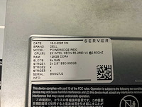 Dell poweredge r630 server (2x) - afbeelding 5 van  8