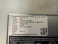 Dell poweredge r630 server (2x) - afbeelding 6 van  8