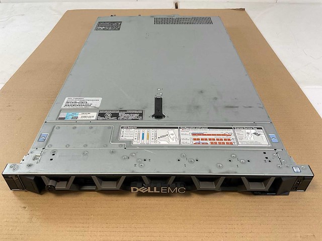 Dell (poweredge r640) - 2x xeon(r) gold 6234, 160 gb ram (5x32gb), no hdd rackmount chassis - afbeelding 4 van  10