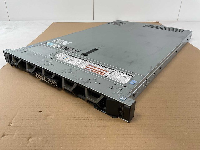 Dell (poweredge r640) - 2x xeon(r) gold 6234, 192 gb ram (6x32gb), no hdd rackmount chassis - afbeelding 3 van  9