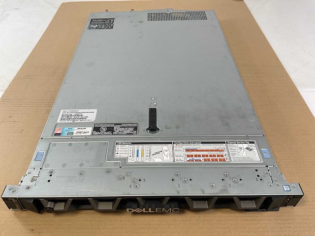Dell (poweredge r640) - 2x xeon(r) gold 6234, 256 gb ram (8x32gb), no hdd rackmount chassis - afbeelding 3 van  8