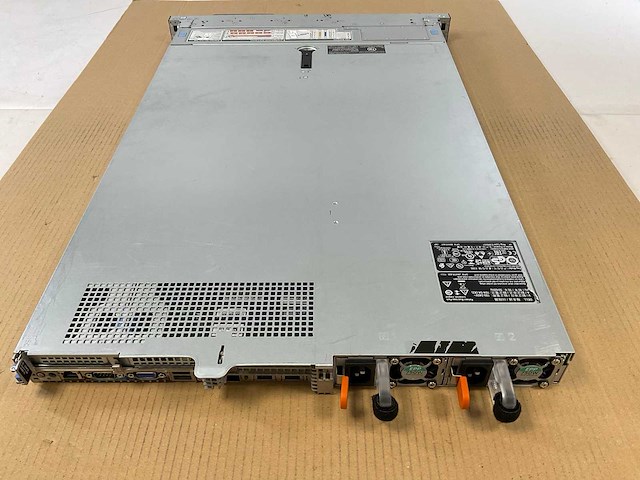 Dell (poweredge r640) - xeon(r) gold 6146, 6x 16 gb ram, 2x 480 gb intel (ssdsc2kg480g8r) 1u-2-socket rack mount chassis - afbeelding 6 van  10