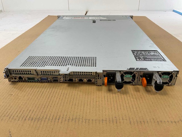 Dell (poweredge r640) - xeon(r) gold 6146, 6x 16 gb ram, 2x 480 gb intel (ssdsc2kg480g8r) 1u-2-socket rack mount chassis - afbeelding 7 van  10