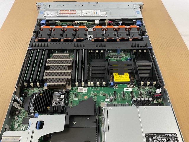 Dell (poweredge r640) - xeon(r) gold 6146, 6x 16 gb ram, 2x 480 gb intel (ssdsc2kg480g8r) 1u-2-socket rack mount chassis - afbeelding 9 van  10