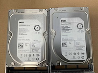 Dell poweredge r720, 2x xeon(r) e5-2640, 128 gb ram(8x 16gb), 7x 2 tb sas(st32000645ss) rack mount chassis - afbeelding 1 van  8