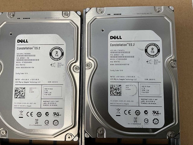 Dell poweredge r720, 2x xeon(r) e5-2640, 128 gb ram(8x 16gb), 8x 2 tb sas(st32000645ss) rack mount chassis - afbeelding 4 van  8