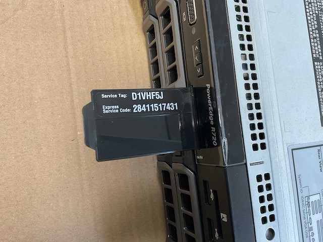 Dell poweredge r720, 2x xeon(r) e5-2640, 128 gb ram(8x 16gb), 8x 2 tb sas(st32000645ss) rack mount chassis - afbeelding 8 van  8